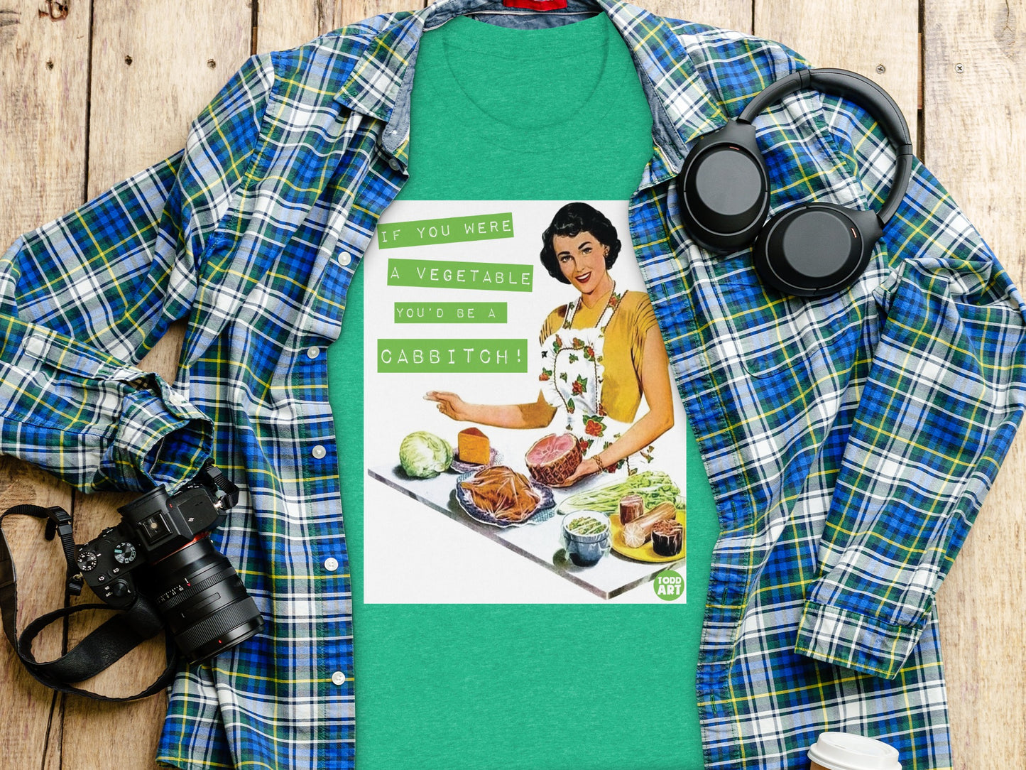 Funny Vintage If You Were A Vegetable Graphic Top