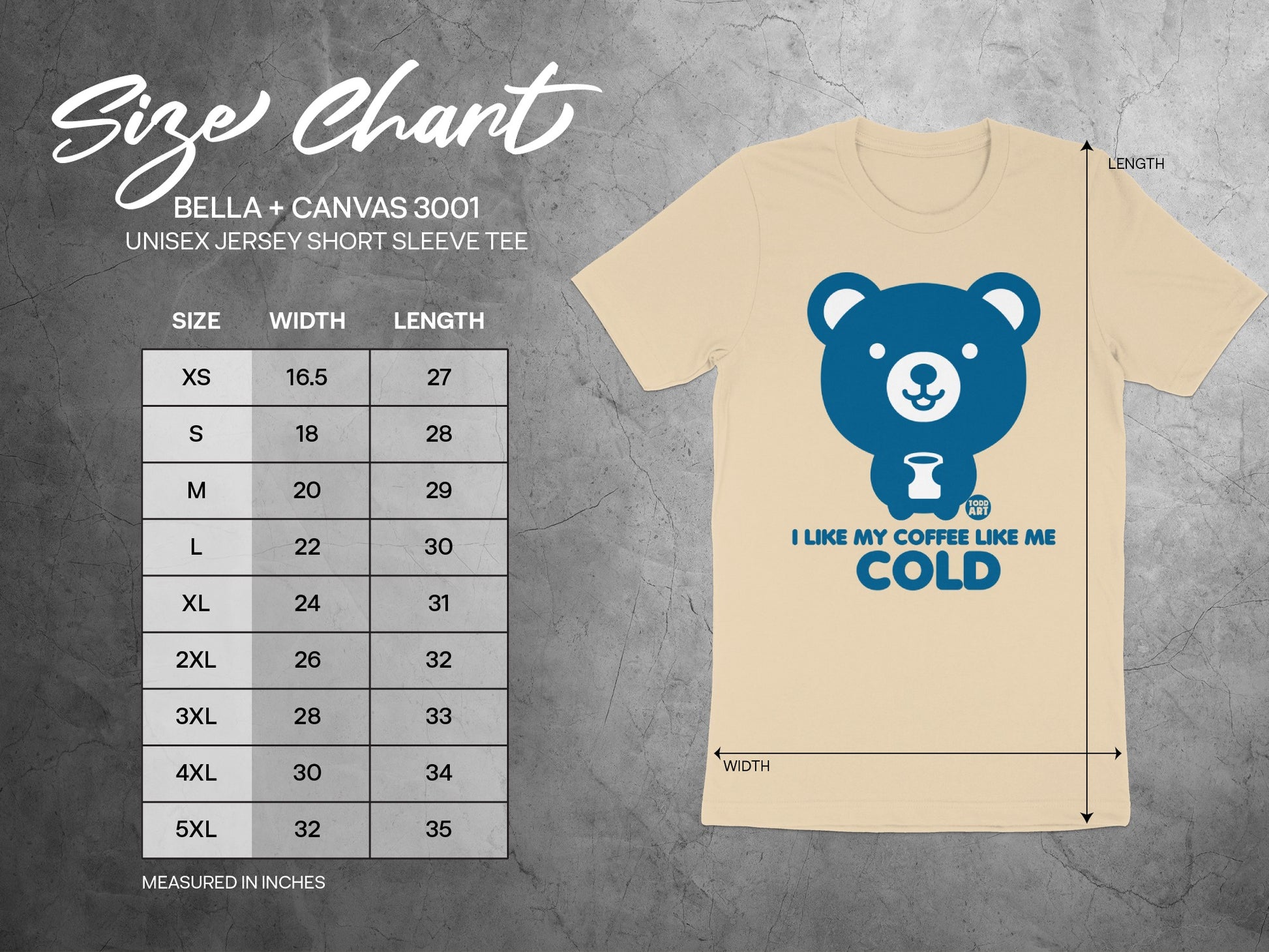 I Like My Coffee Like Me Cold Unisex Jersey Tee product