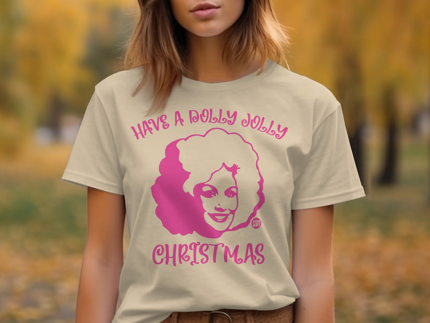 Have a Dolly Jolly Christmas Graphic T-Shirt