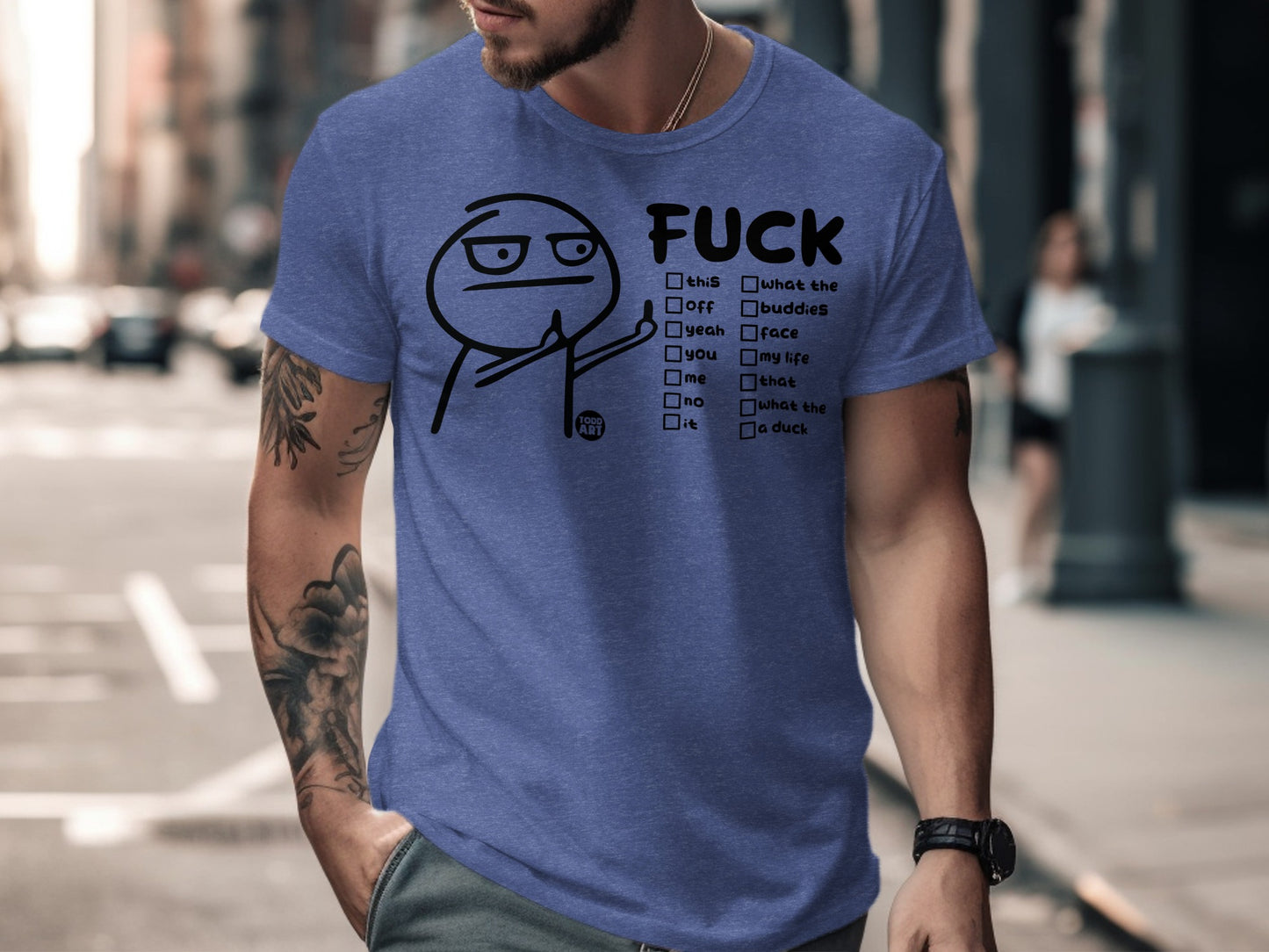 Funny Cartoon Meme Graphic Novelty Shirt Product