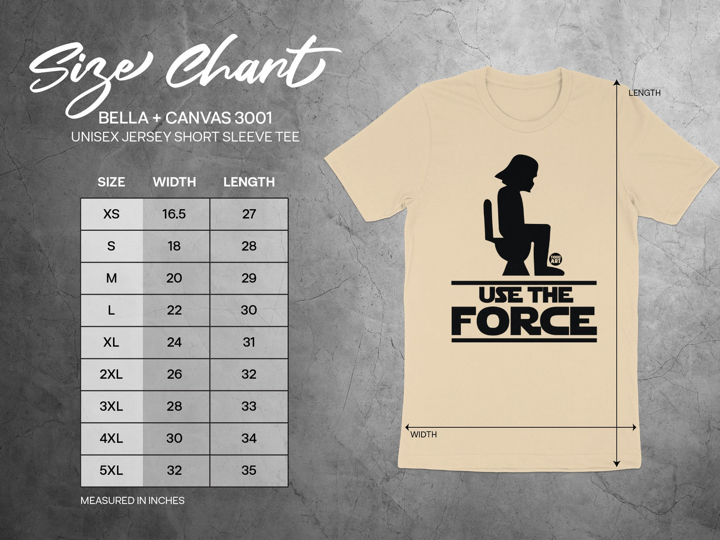 Star Wars Inspired Use the Force Unisex T-Shirt