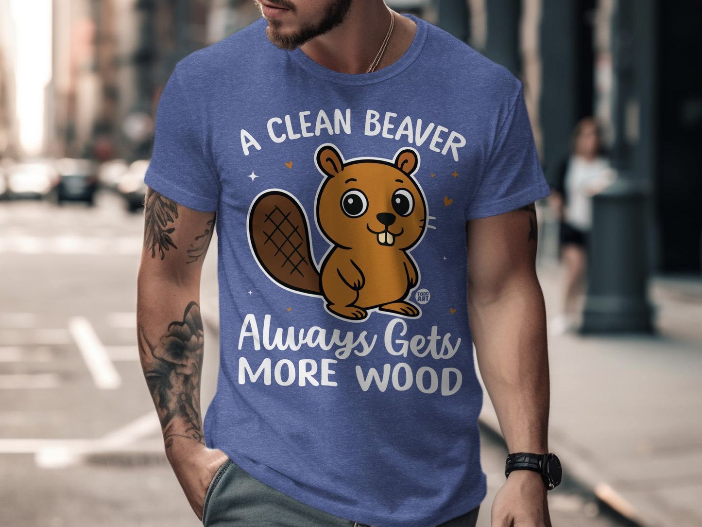 A Clean Beaver Always Gets More Wood T-shirt product