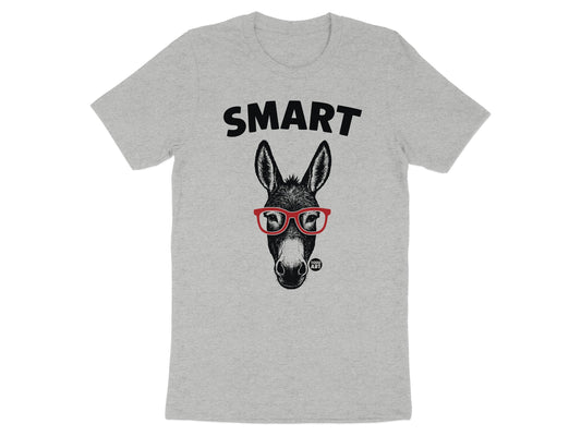 Smart Donkey with Glasses Graphic T-Shirt product