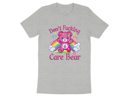 Don't F***ing Care Bear Graphic T-Shirt product