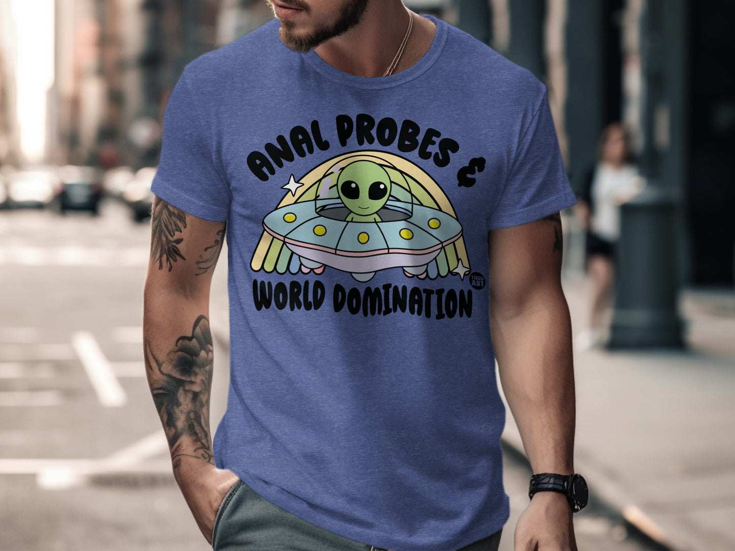 Anal Probes and World Domination TShirt product