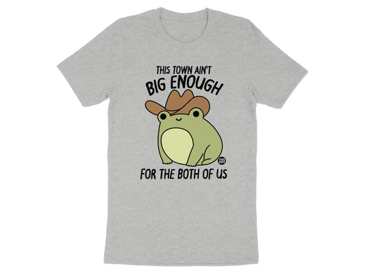 This Town Ain't Big Enough Frog Design T-shirt product