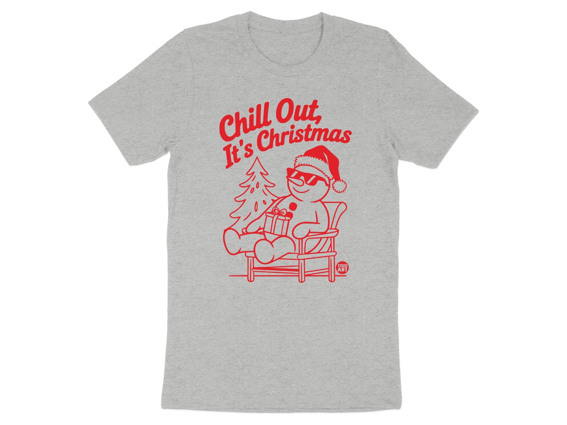 Chill Out It's Christmas Graphic T-Shirt product type