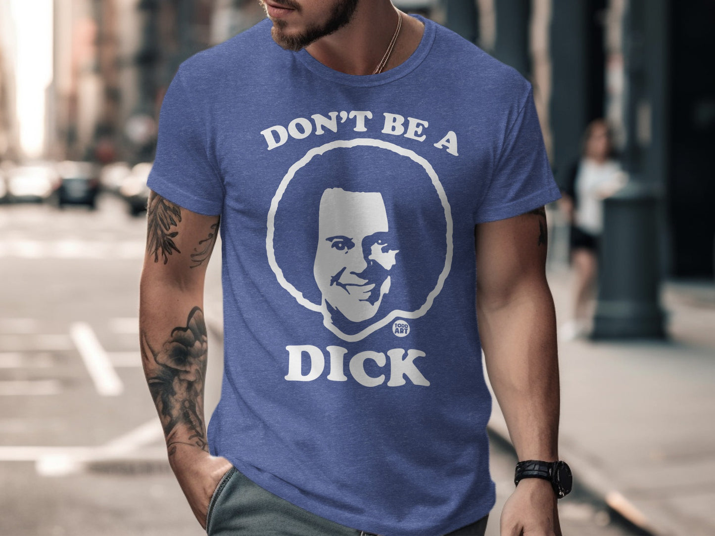 Don't Be A Dick Graphic T-shirt for Casual Product