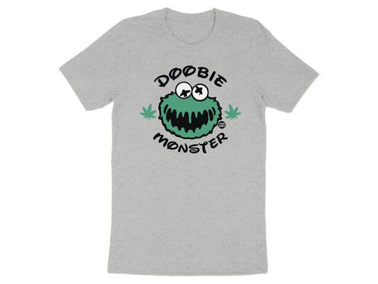 Doobie Monster Graphic Funny Novelty T-shirt