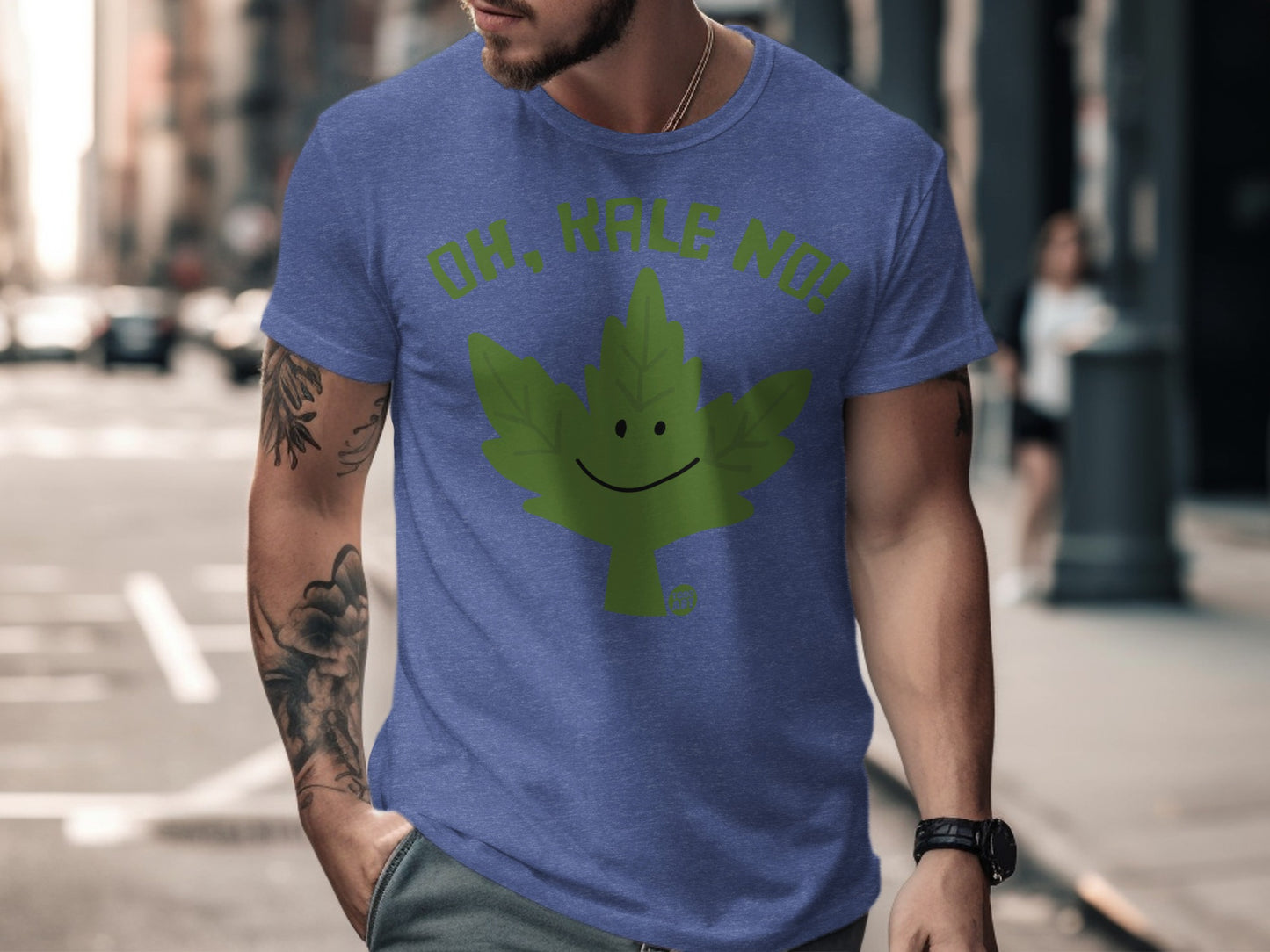 Oh Kale No Funny Graphic Tee for Casual Outfits