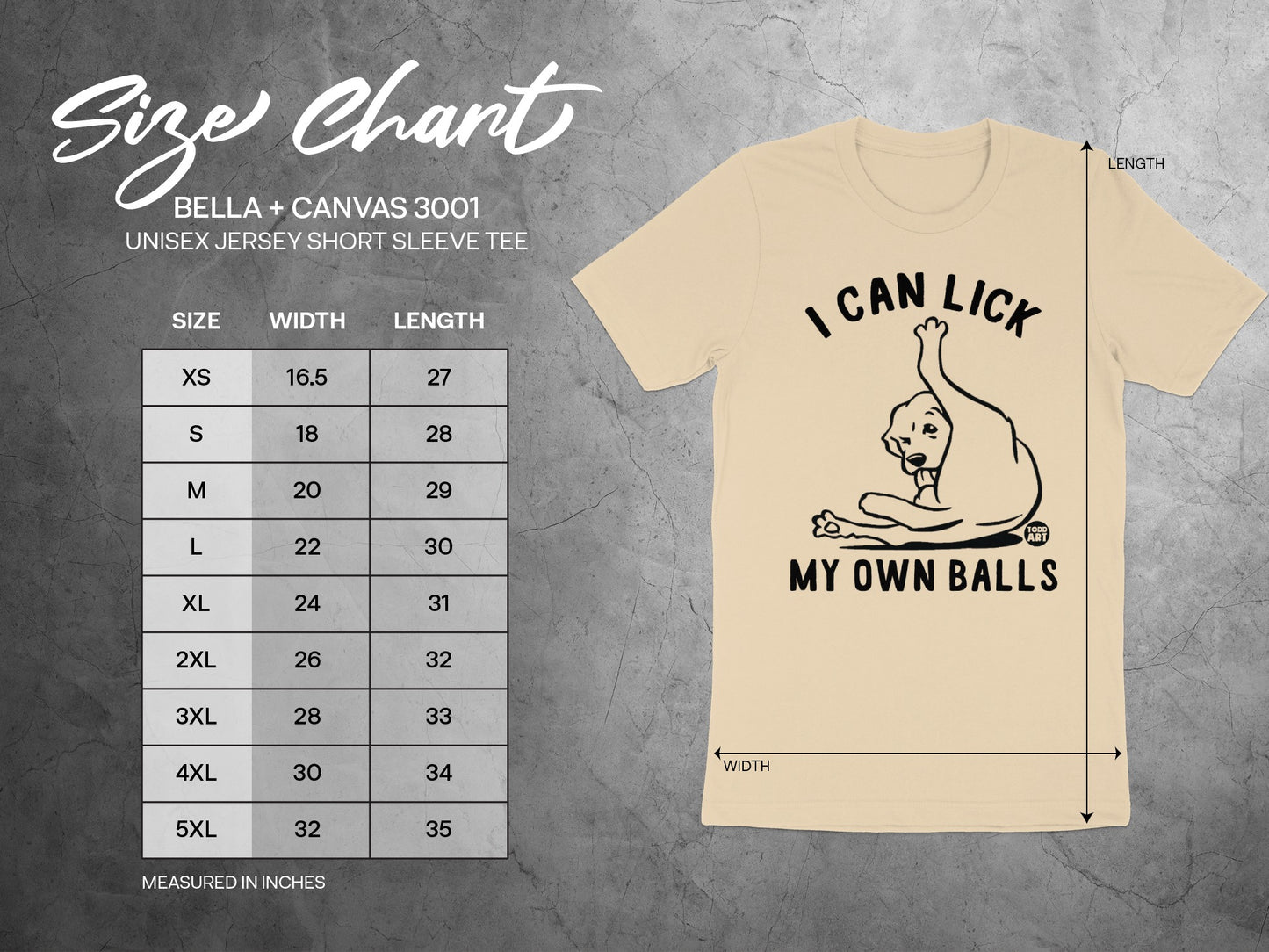 I Can Lick My Own Balls Unisex Jersey Short Sleeve Tee product