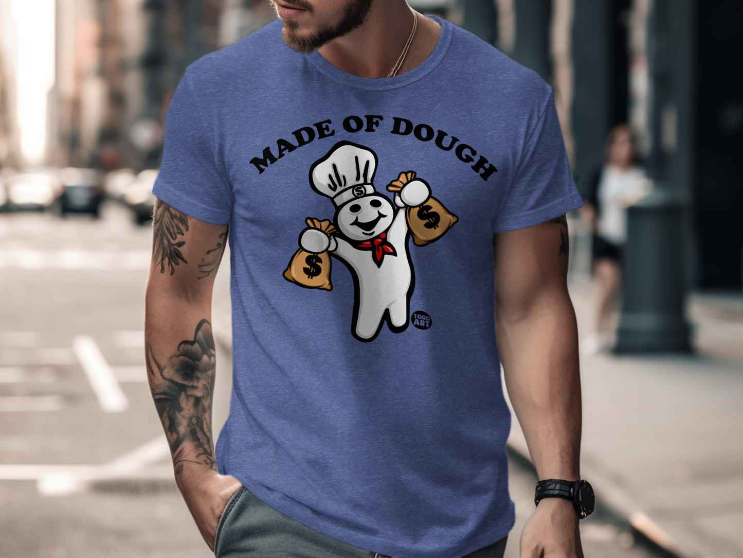 Made of Dough Graphic T-Shirt Urban Streetwear