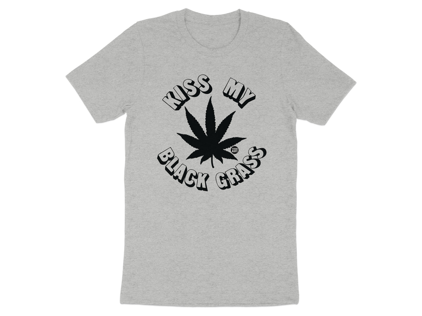 Kiss My Black Grass Graphic Tee Product