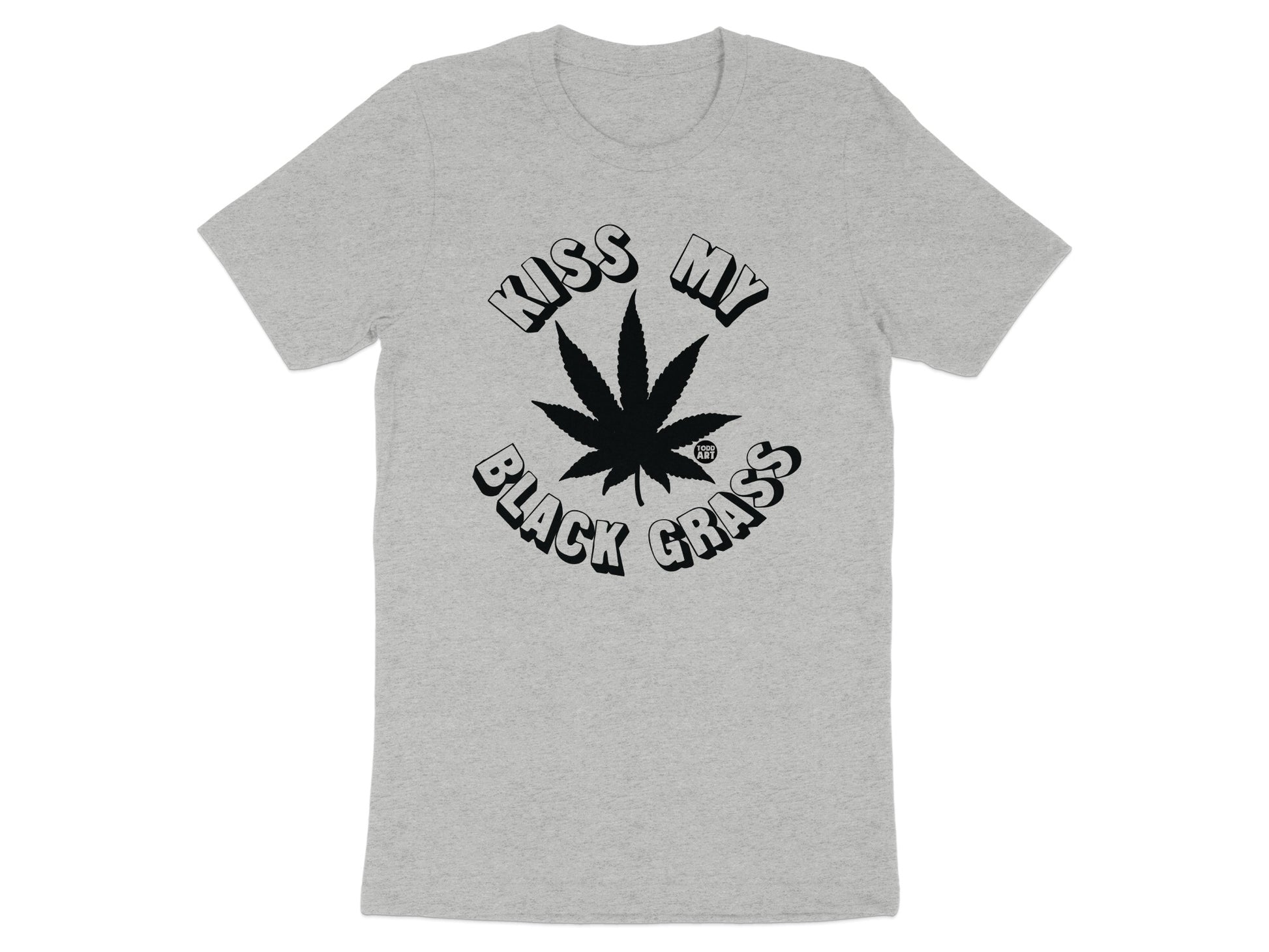 Kiss My Black Grass Graphic Tee Product