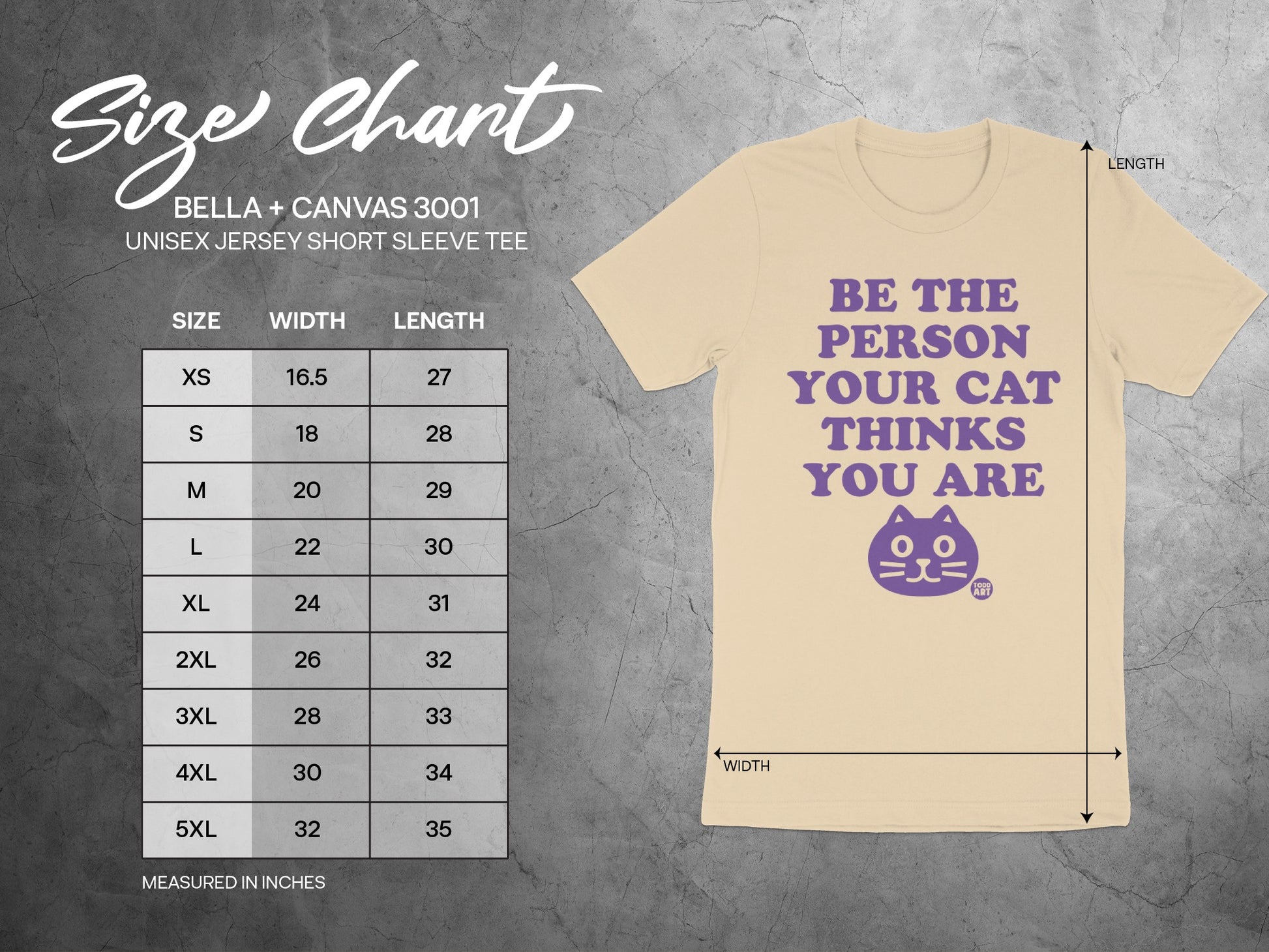 Be The Person Your Cat Thinks You Are Tee product