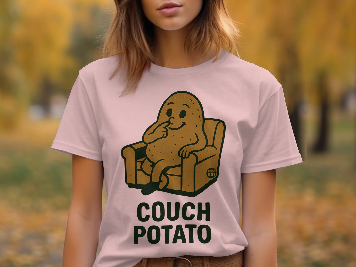 Couch Potato Graphic Tee Shirt product