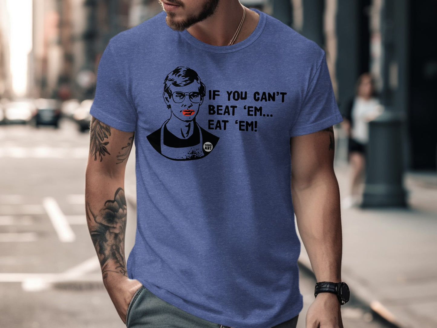 If You Can't Beat 'Em Eat 'Em Graphic T-shirt