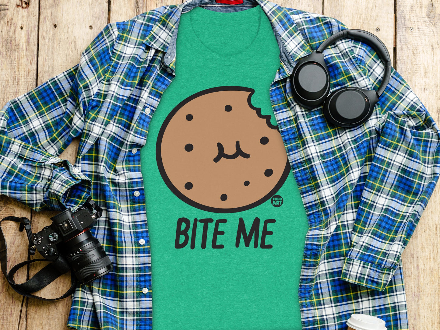 Bite Me Cookie Graphic Tee product