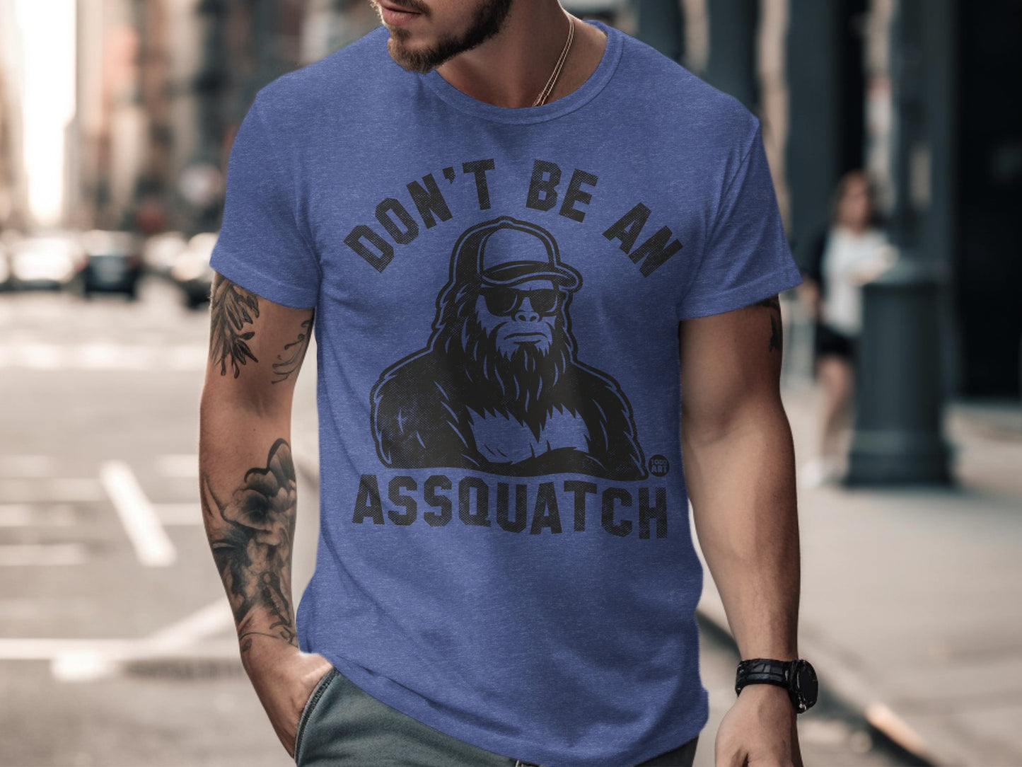 Don't Be An Assquatch Graphic T-Shirt product type