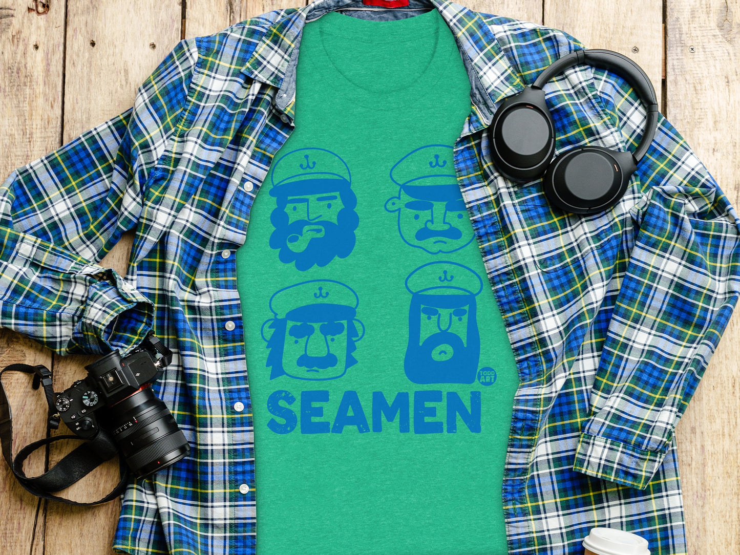 Funny Seamen Graphic Tee for Humor Lovers Shirt Product