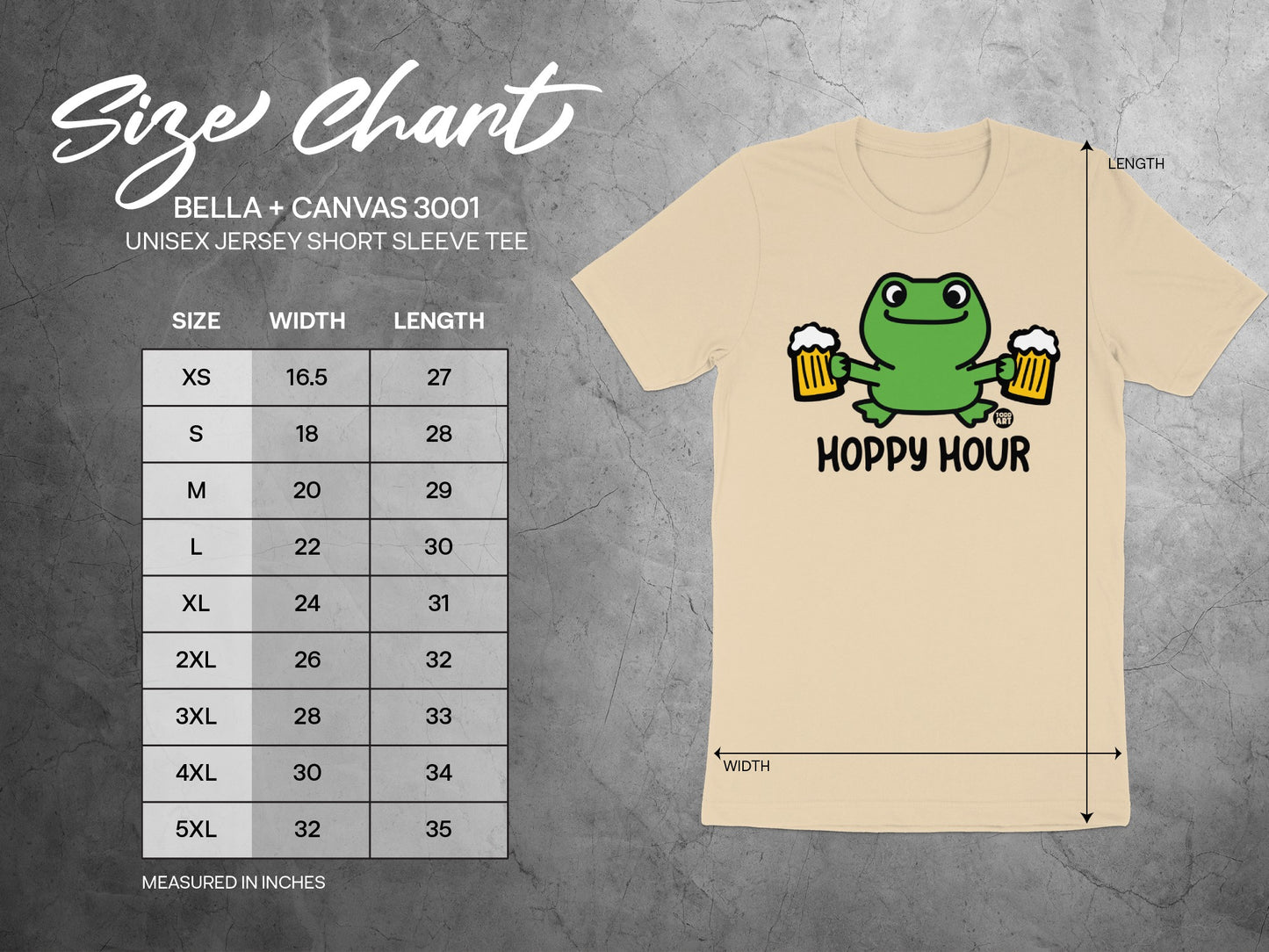Hoppy Hour Frog Holding Beer Pint Short Sleeve T-shirt product