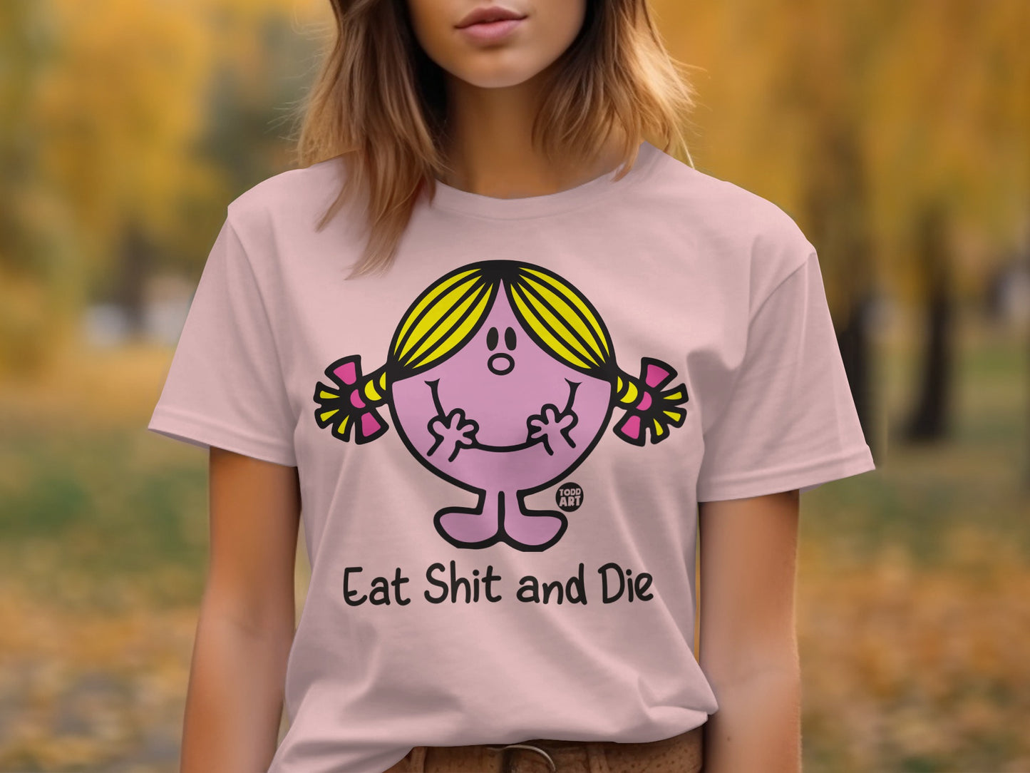 Eat Shit and Die Graphic T-Shirt product type
