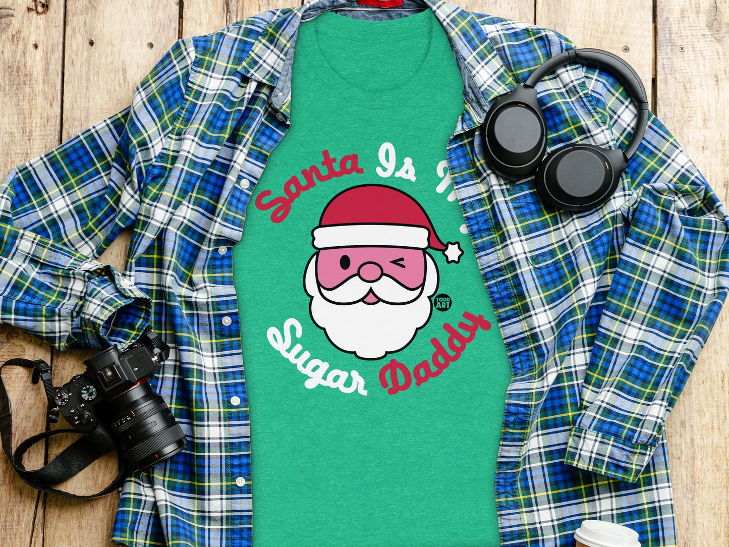 Santa Is My Sugar Daddy Graphic T-Shirt product