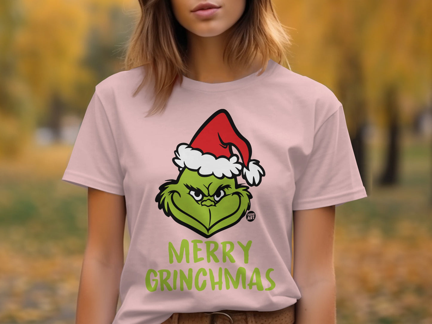 Merry Grinchmas Graphic Tee Shirt product type