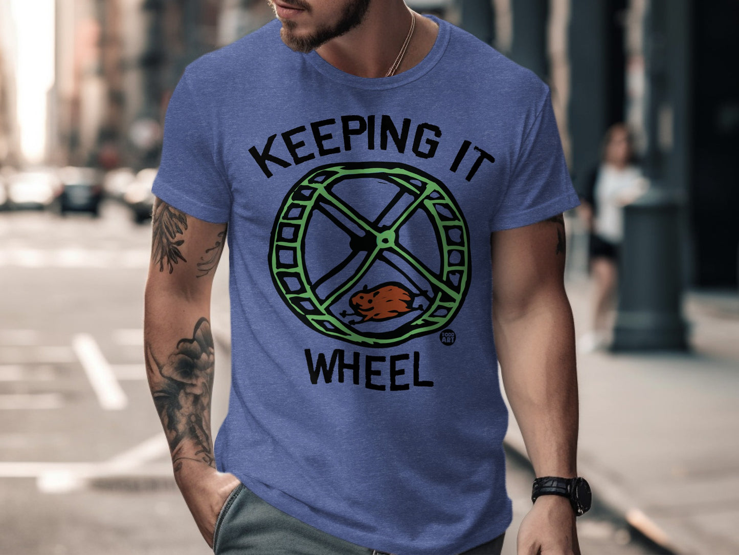 Keeping It Wheel Graphic T-Shirt Trendy Casual product