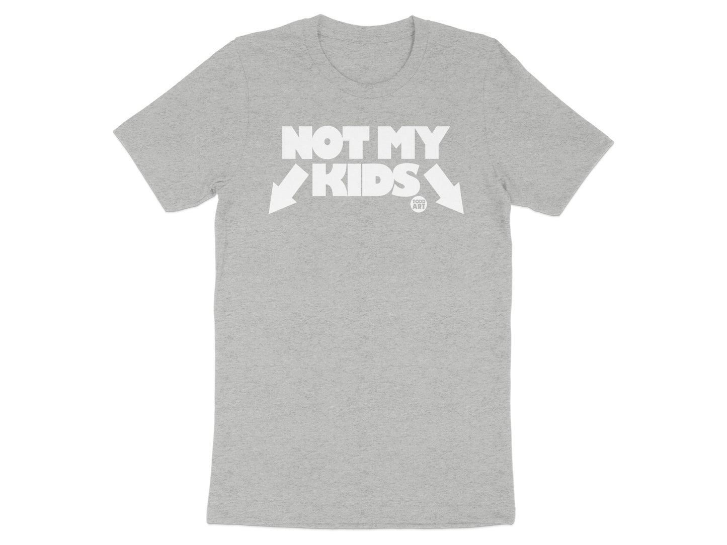 Not My Kids Bold Statement Graphic T-Shirt product