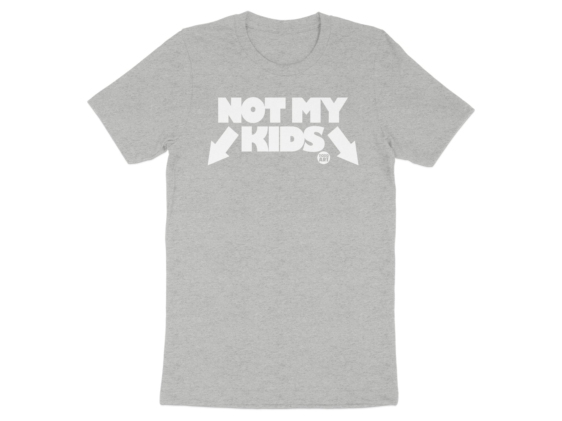 Not My Kids Bold Statement Graphic T-Shirt product