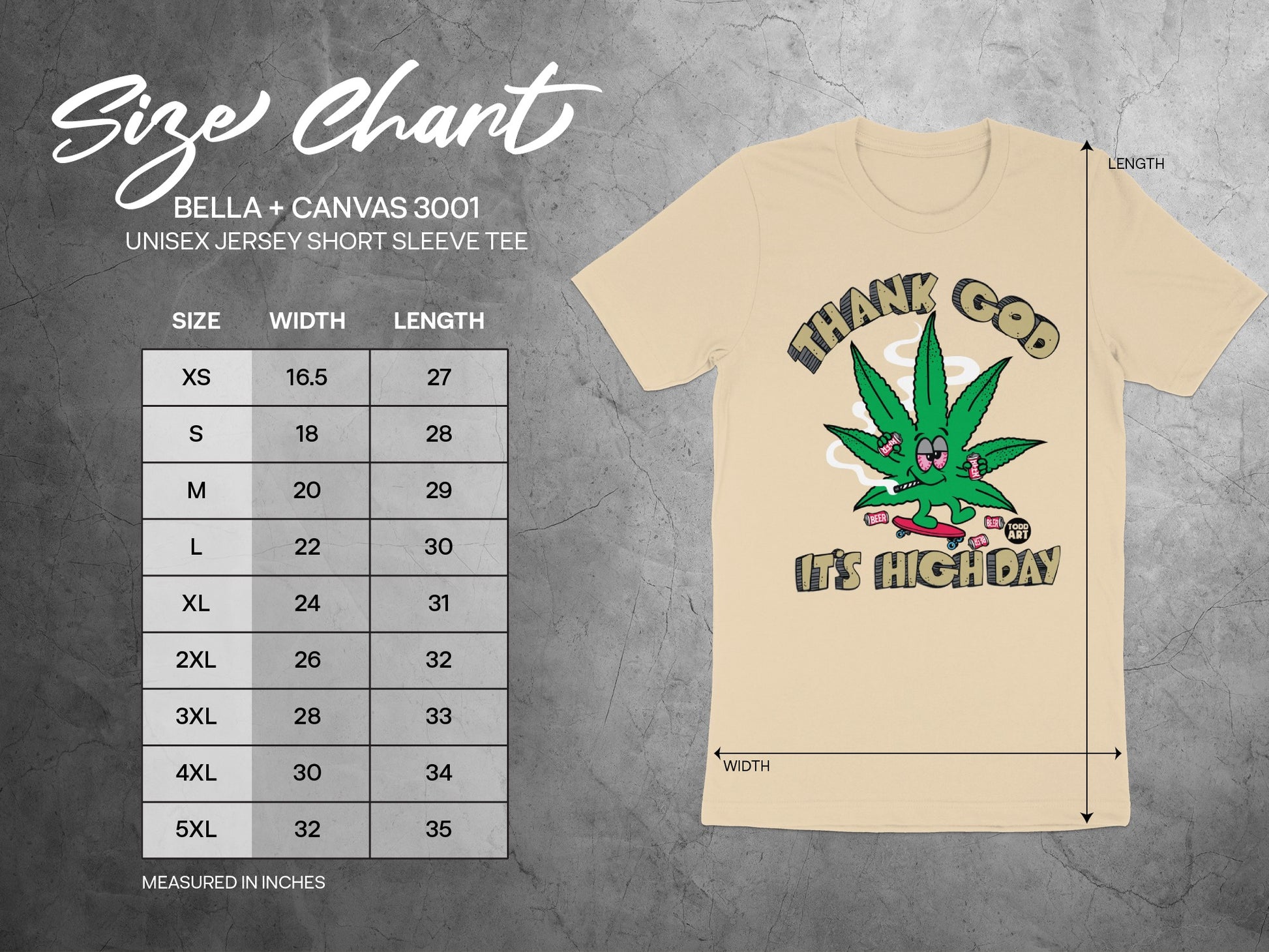 Thank God It's High Day Unisex Jersey Short Sleeve Tee