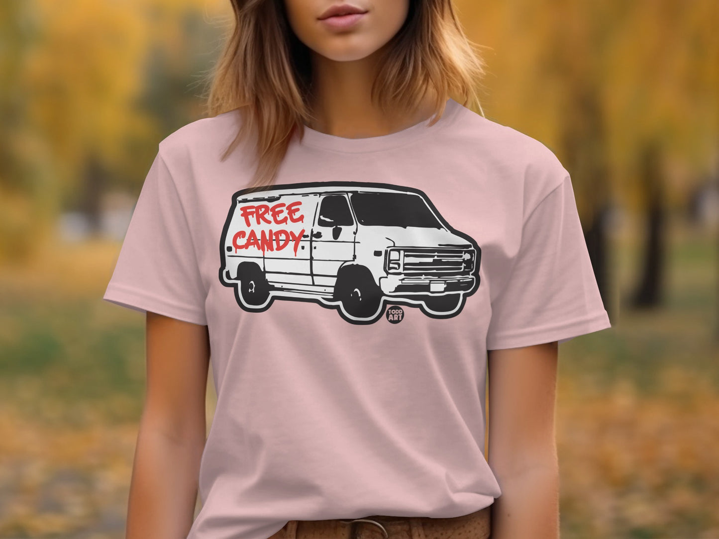 Free Candy Van Graphic Tee Shirt product