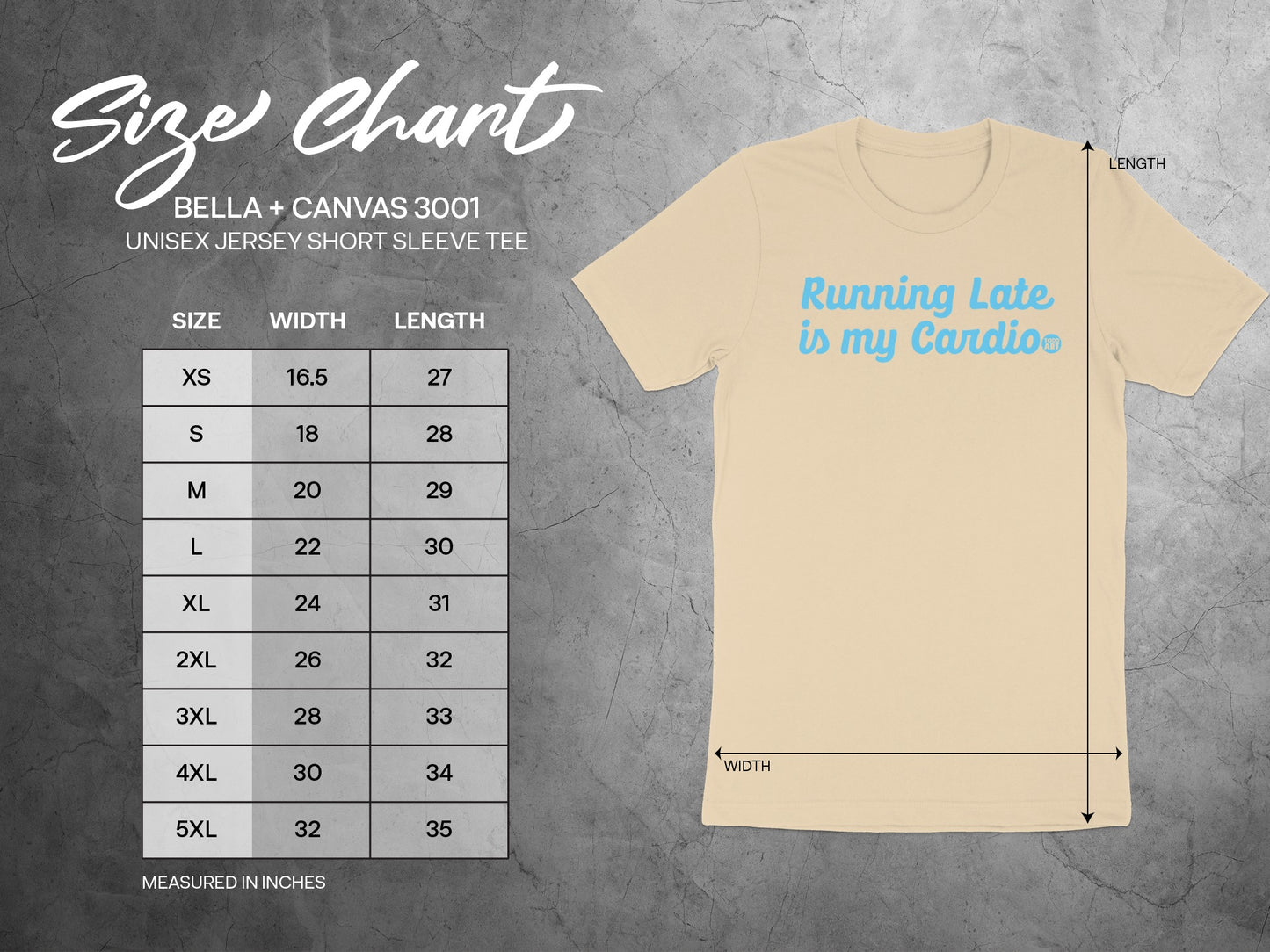 Running Late is My Cardio Unisex Tee product