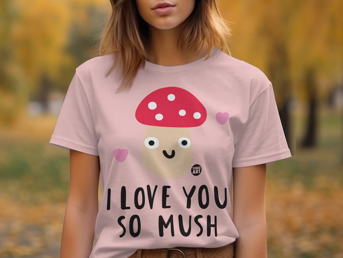 Adorable I Love You So Mush Shirt Cute Design