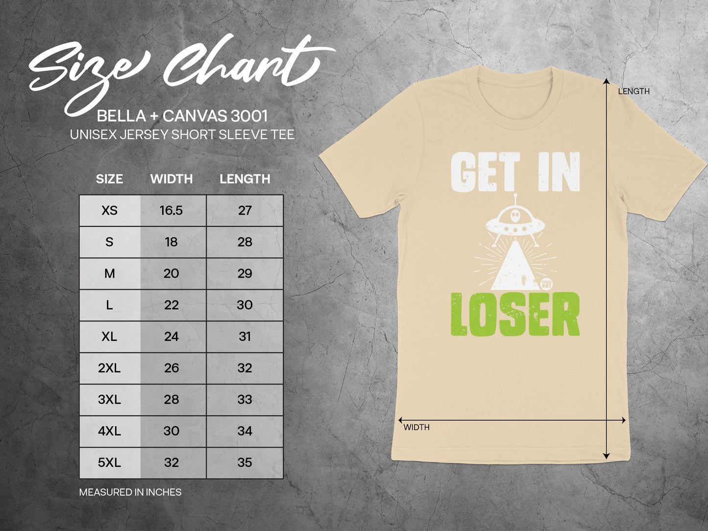 Get In Loser Graphic Print Short Sleeve Tee product