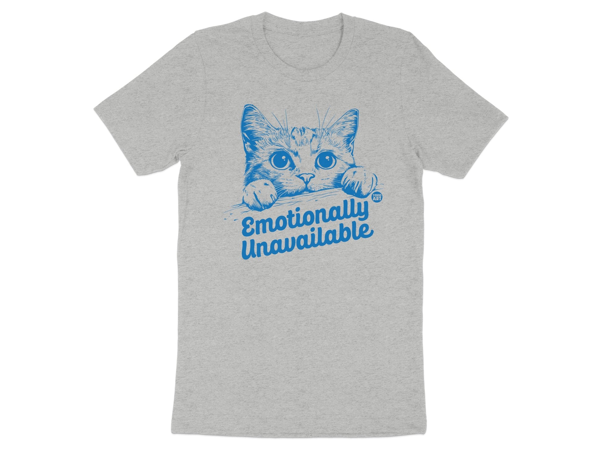 Emotionally Unavailable Cat Graphic T-Shirt product type