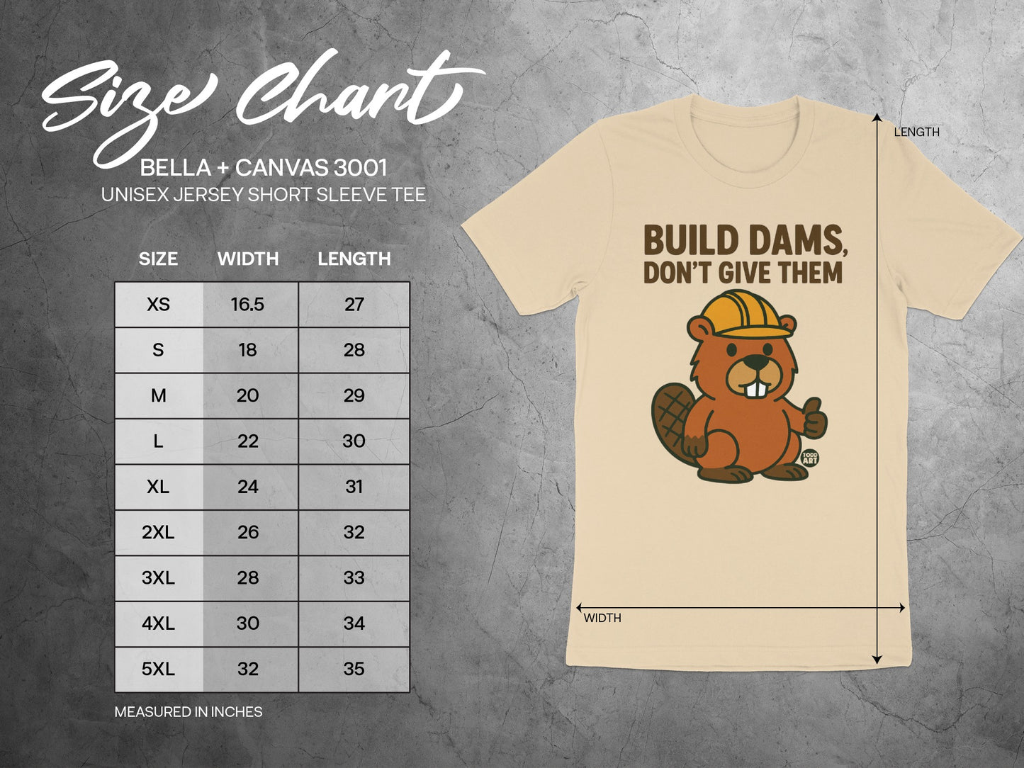 Build Dams Don't Give Them Unisex Jersey product