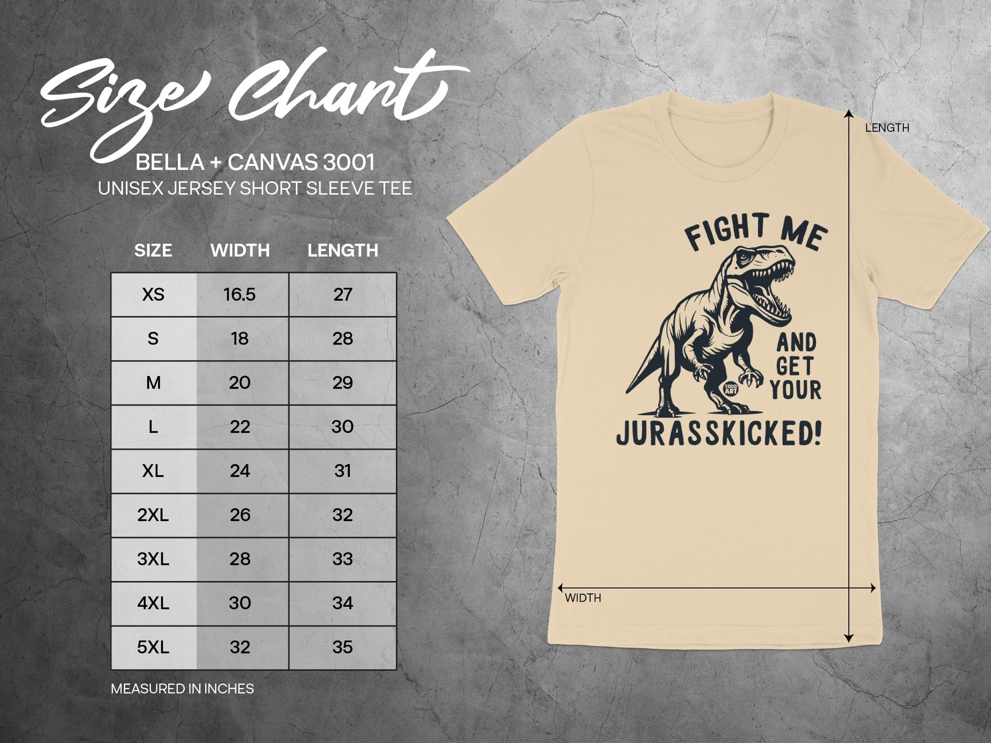 Fight Me and Get Your Jurasskicked Short Sleeve Tee product