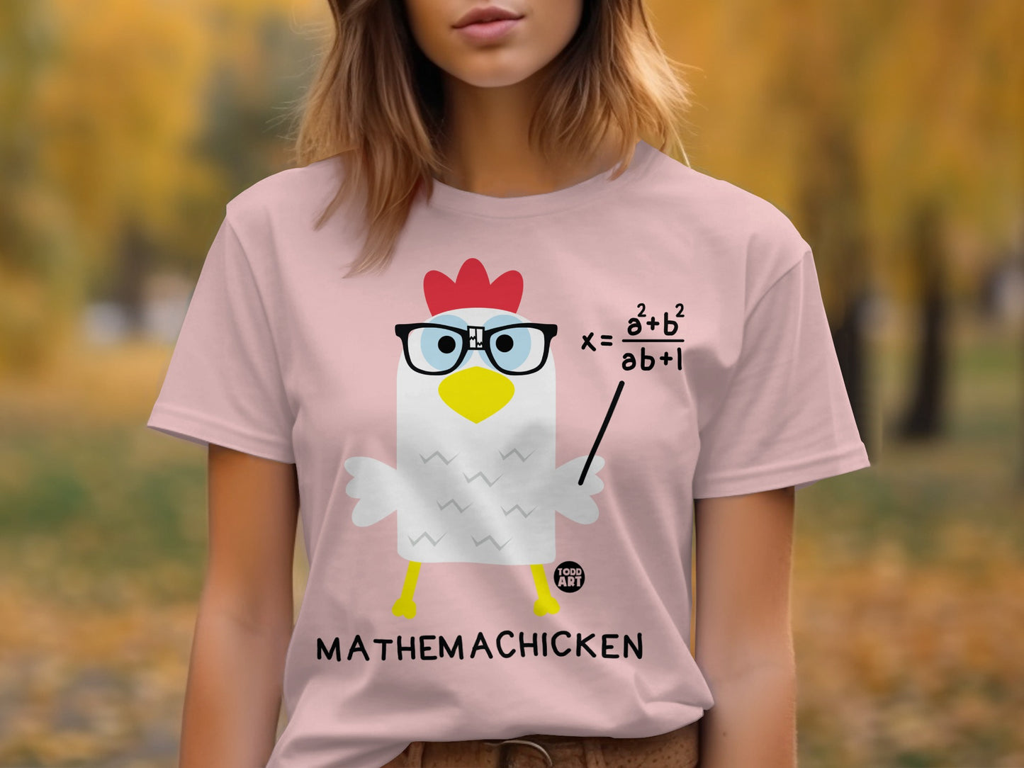 Funny Mathemachicken Nerdy Math Lover T-Shirt product