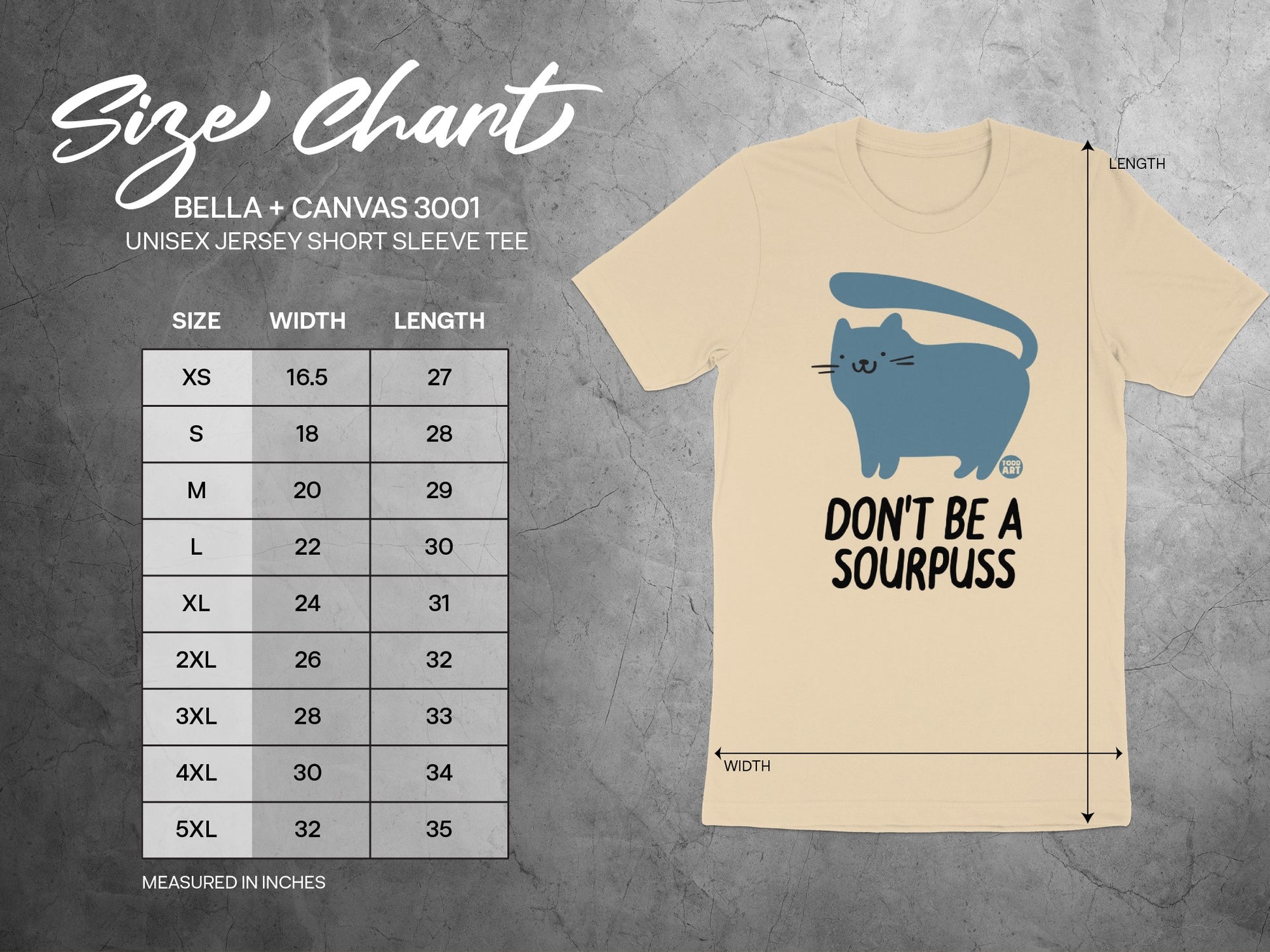 Don't Be A Sourpuss Short Sleeve Tee product