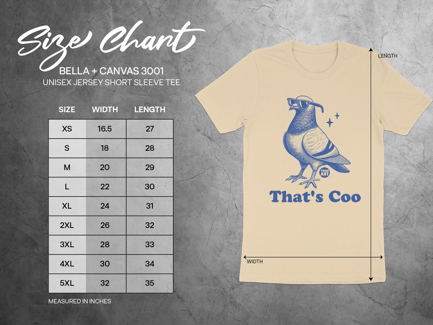 That's Coo Graphic Unisex Short Sleeve Tee product