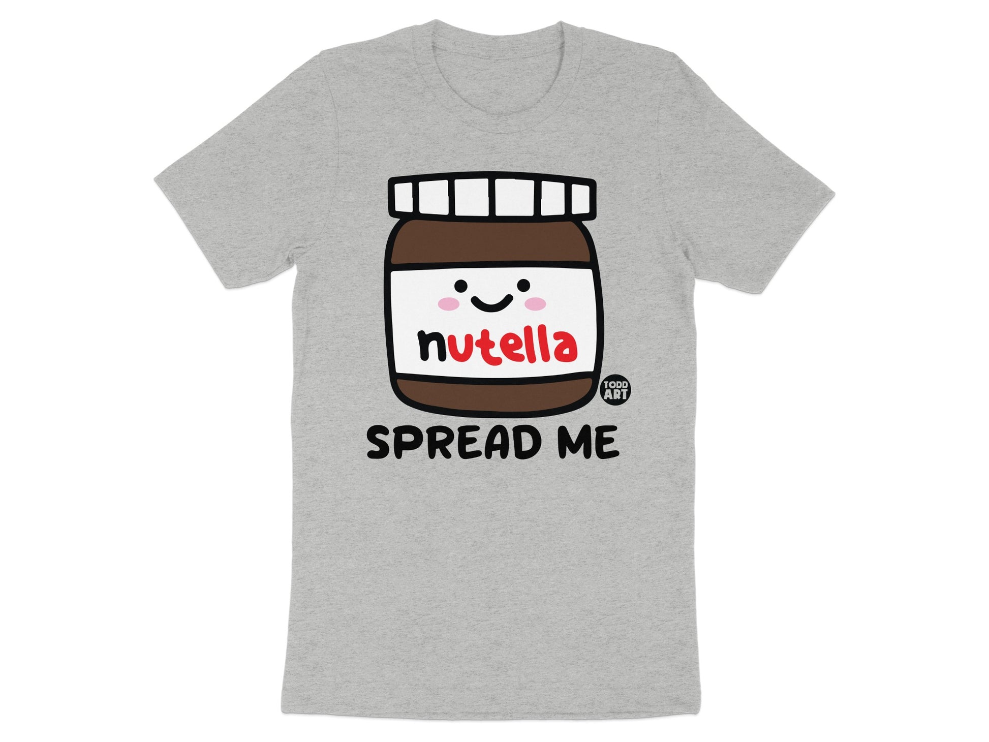 Whimsical Spread Me Nutella Jar Graphic Tshirt product