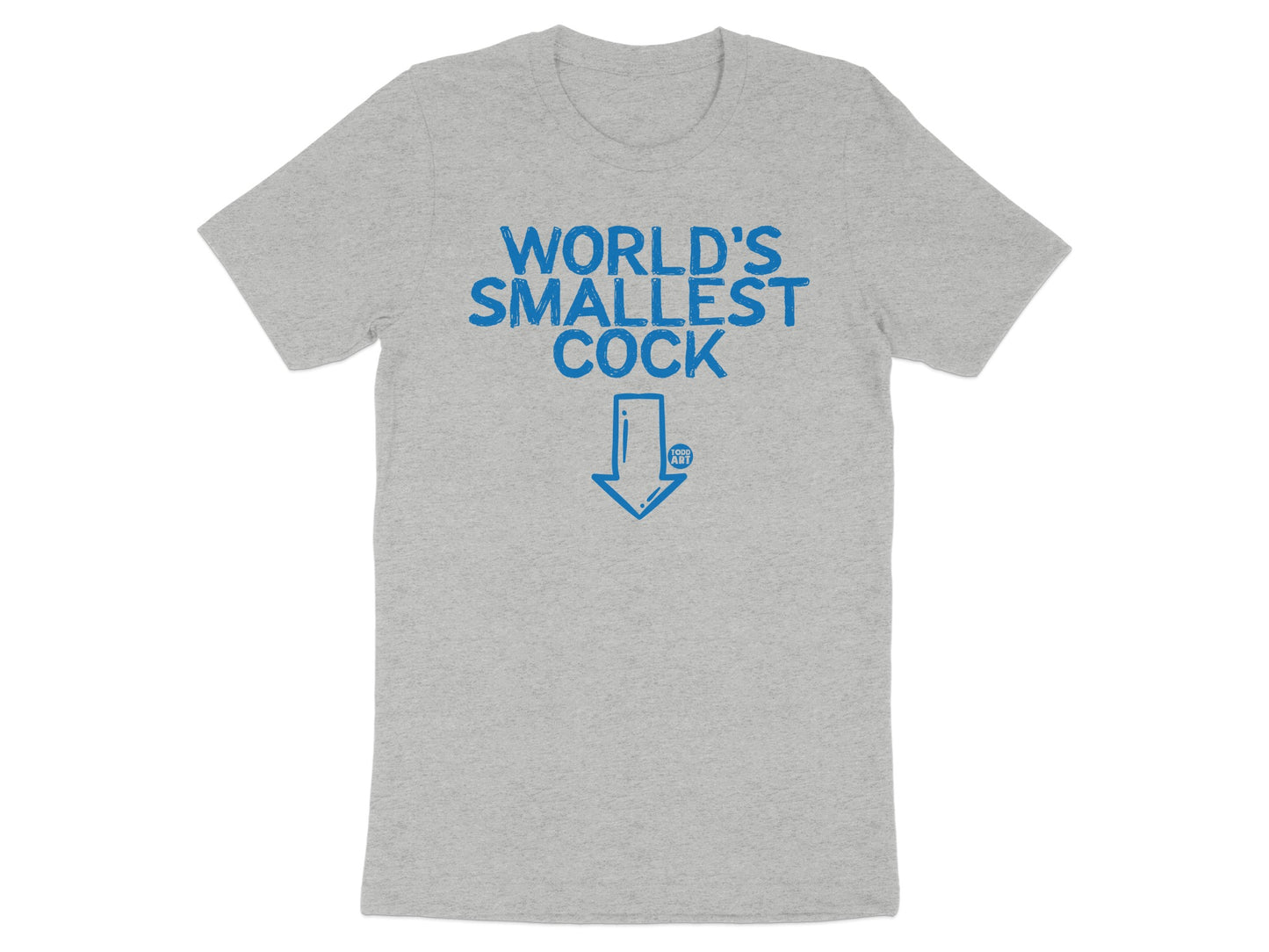 Humorous World's Smallest Cock Design T-shirt product