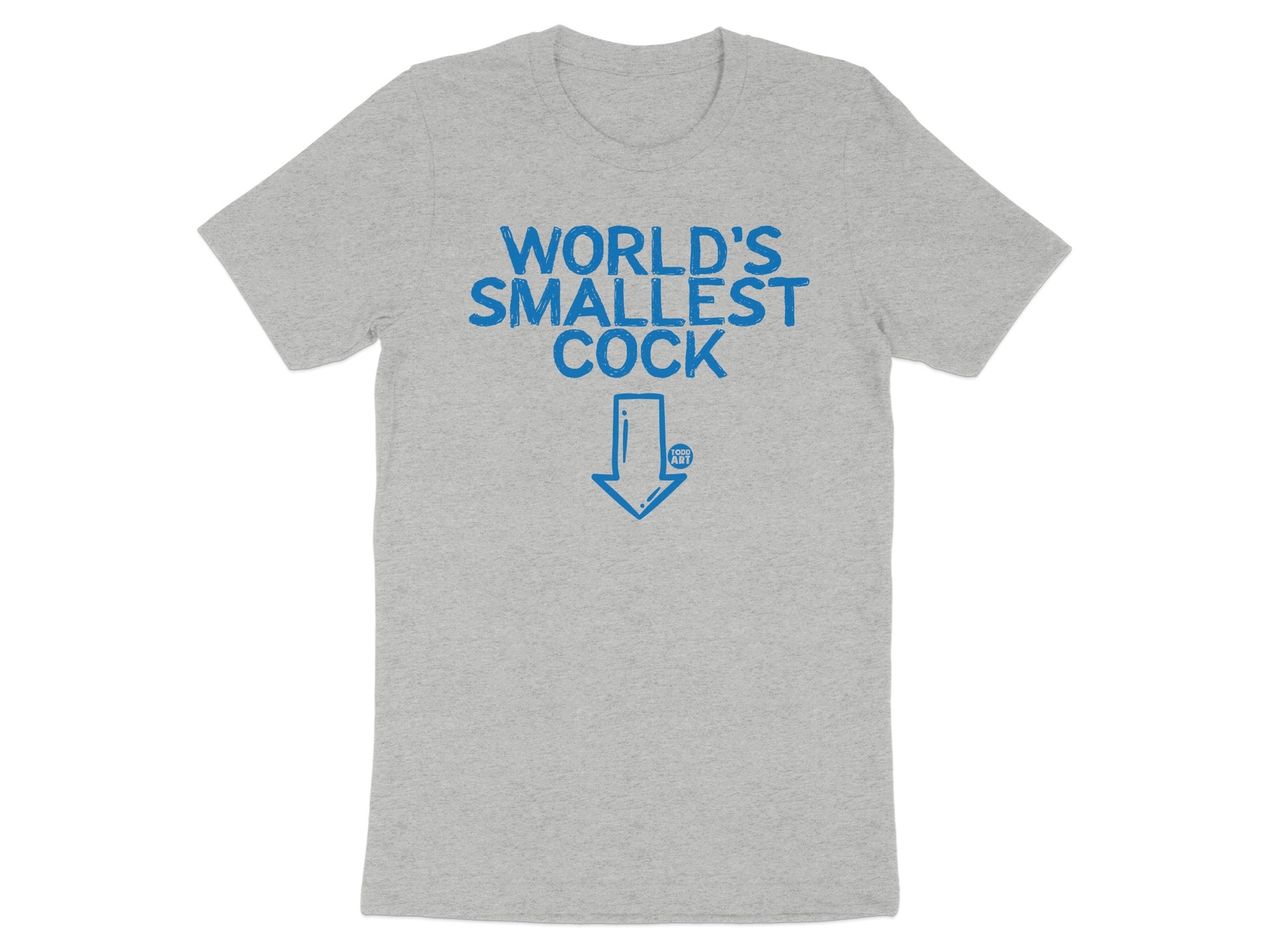 Humorous World's Smallest Cock Design T-shirt product