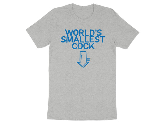 Humorous World's Smallest Cock Design T-shirt product