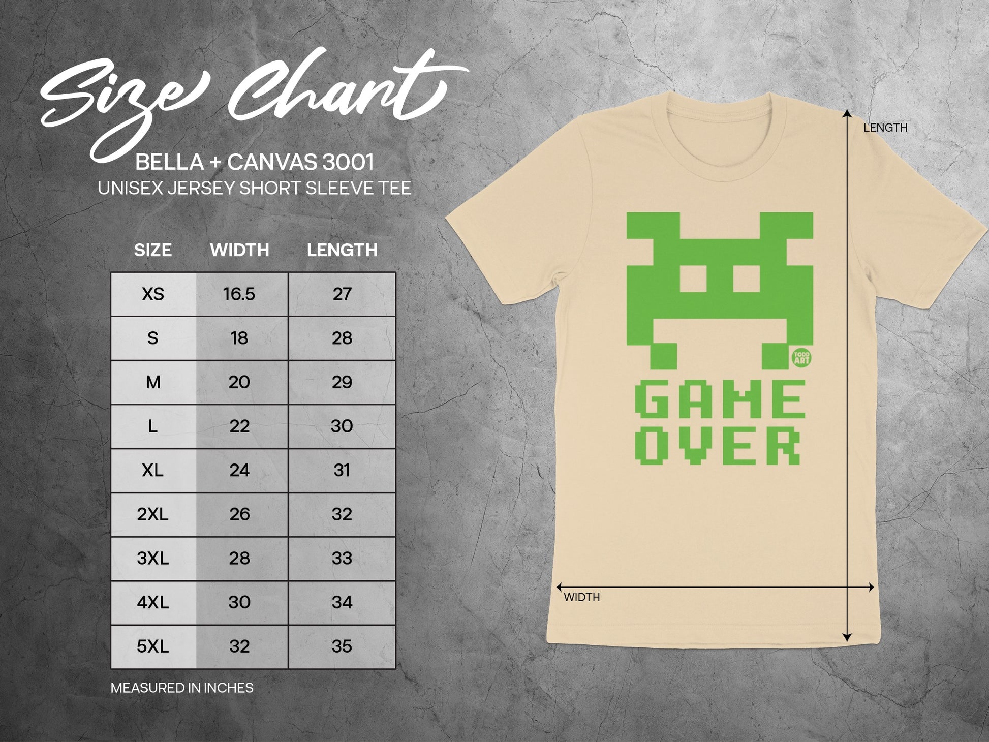 Retro Style Statement Game Over Tee product