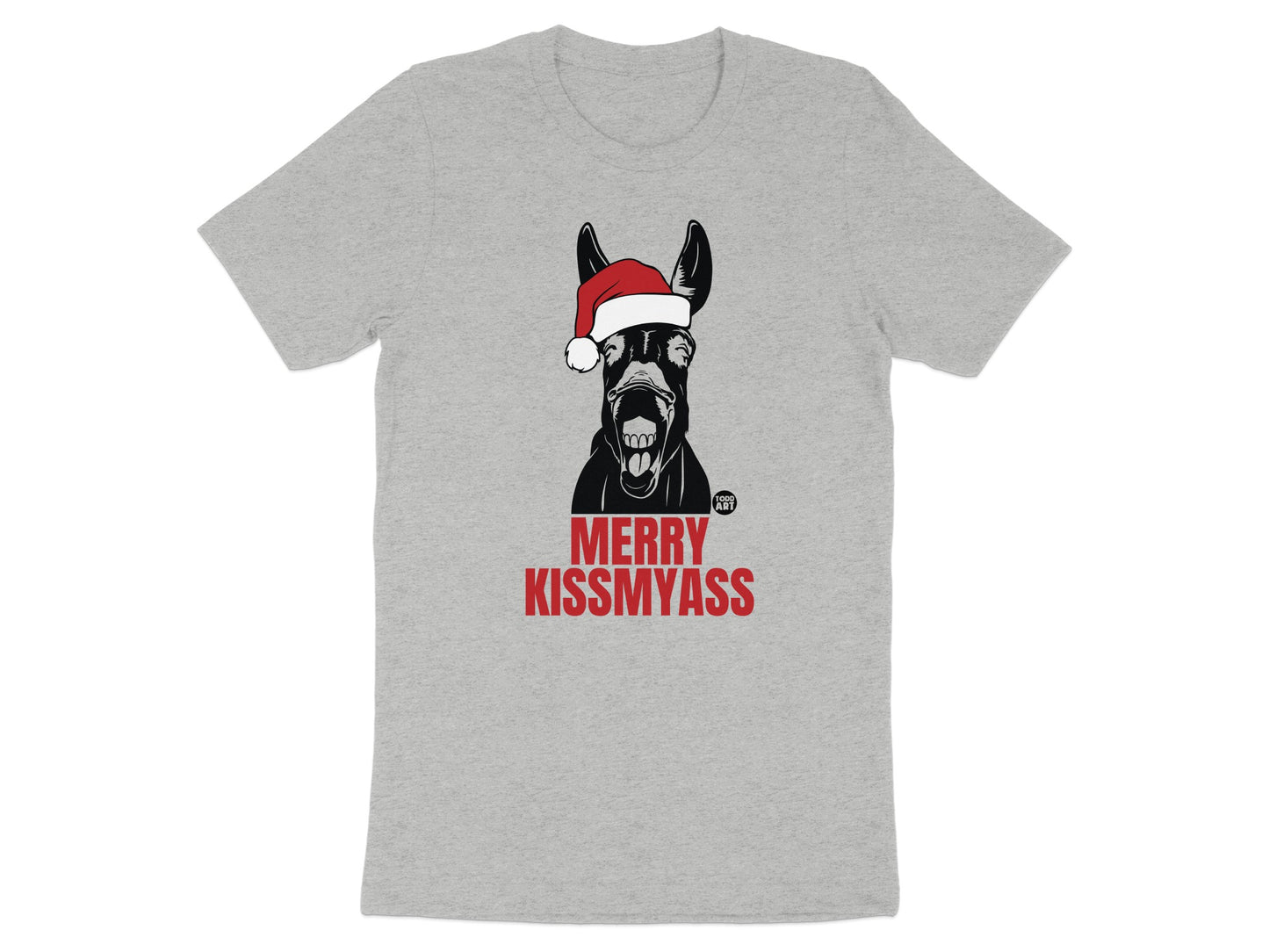 Merry Kissmyass Graphic Print T-Shirt product type