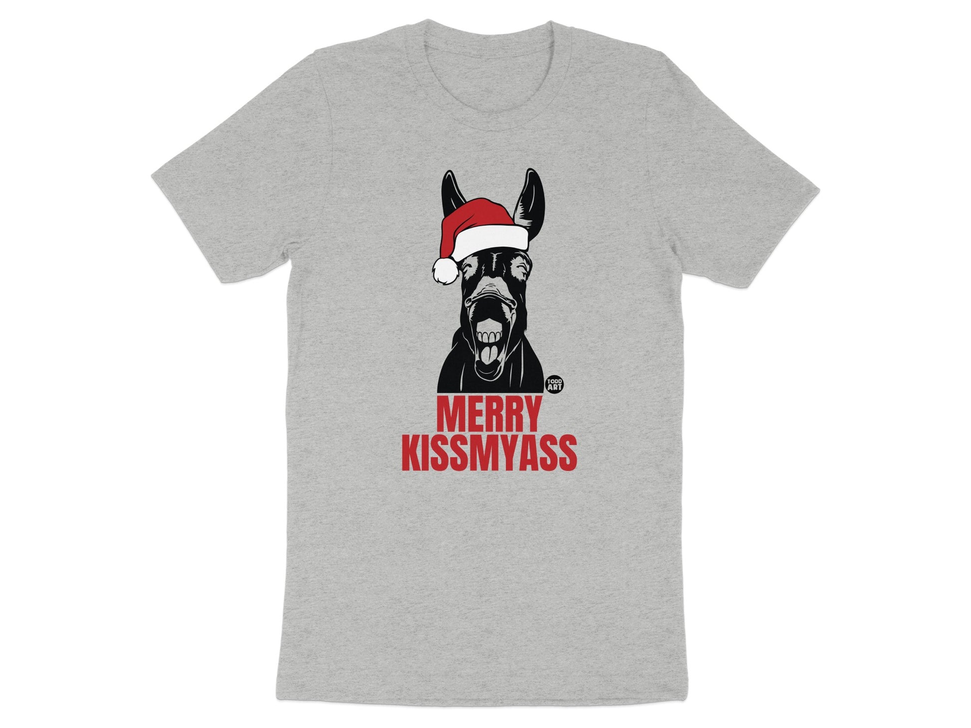 Merry Kissmyass Graphic Print T-Shirt product type