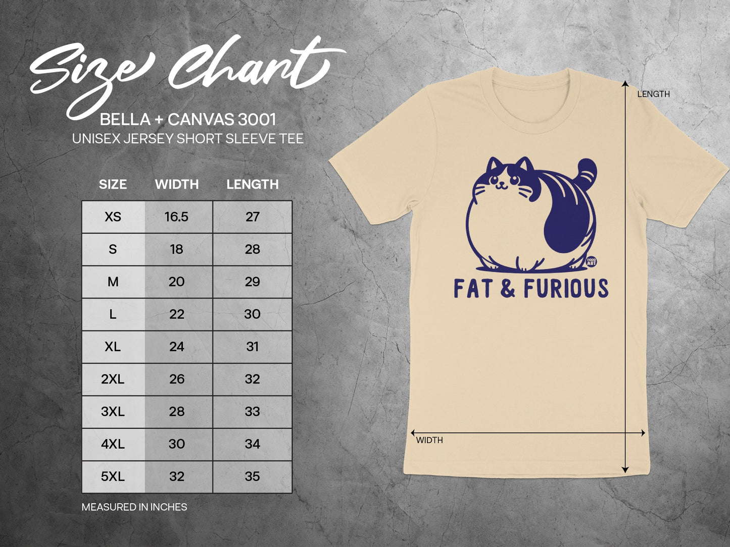 Fat and Furious Graphic Print Unisex Jersey Shirt product